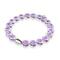 Bracelet Mauvais Œil en Cristal | Argent Sterling 925 | Violet